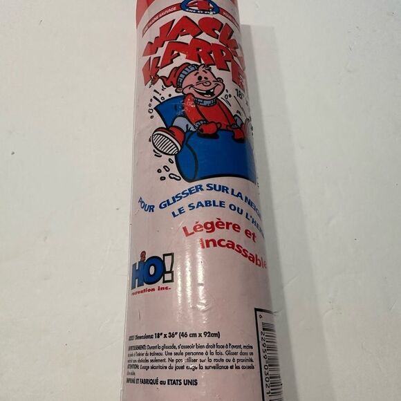 New in package Wacky Karpet all terrain roll up sled. 18x36 red - Picture 3 of 6